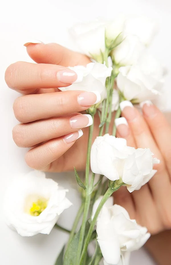 Happy customer at 5 Stars Nails